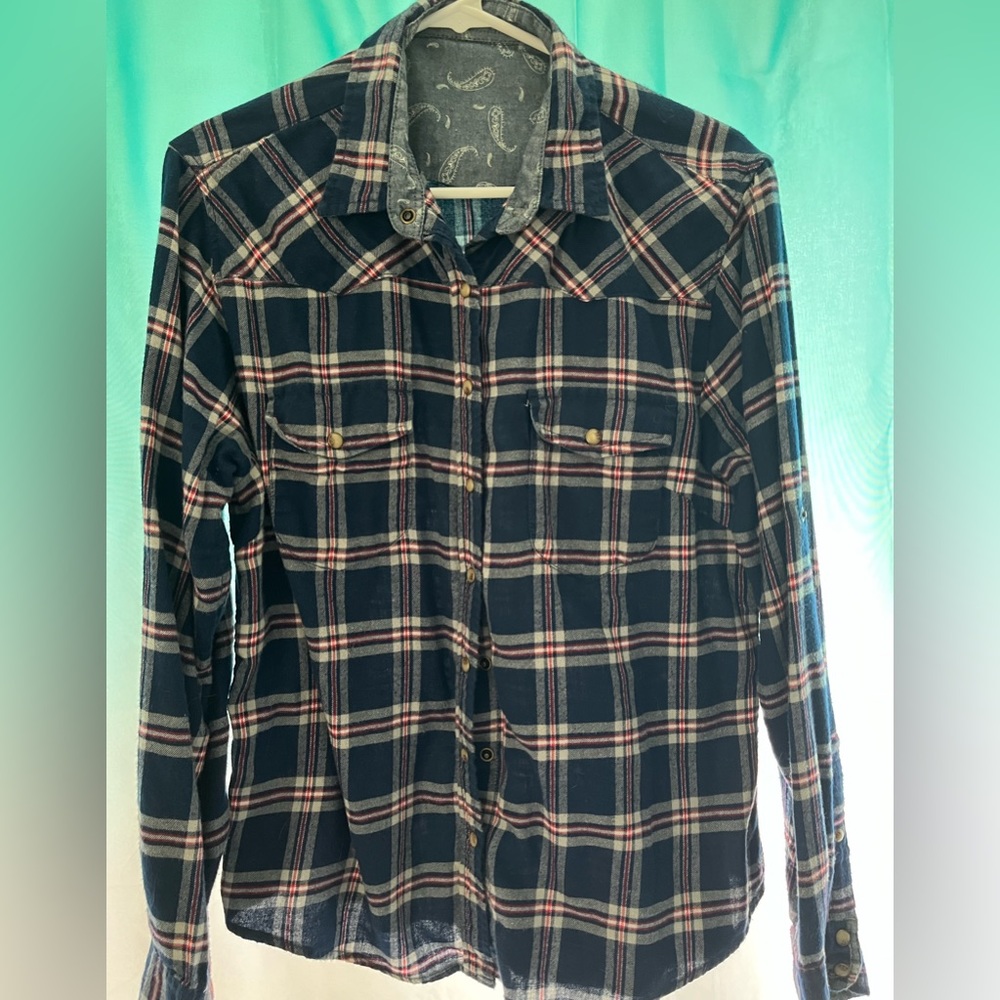 Soft Plaid Flannel Shirt